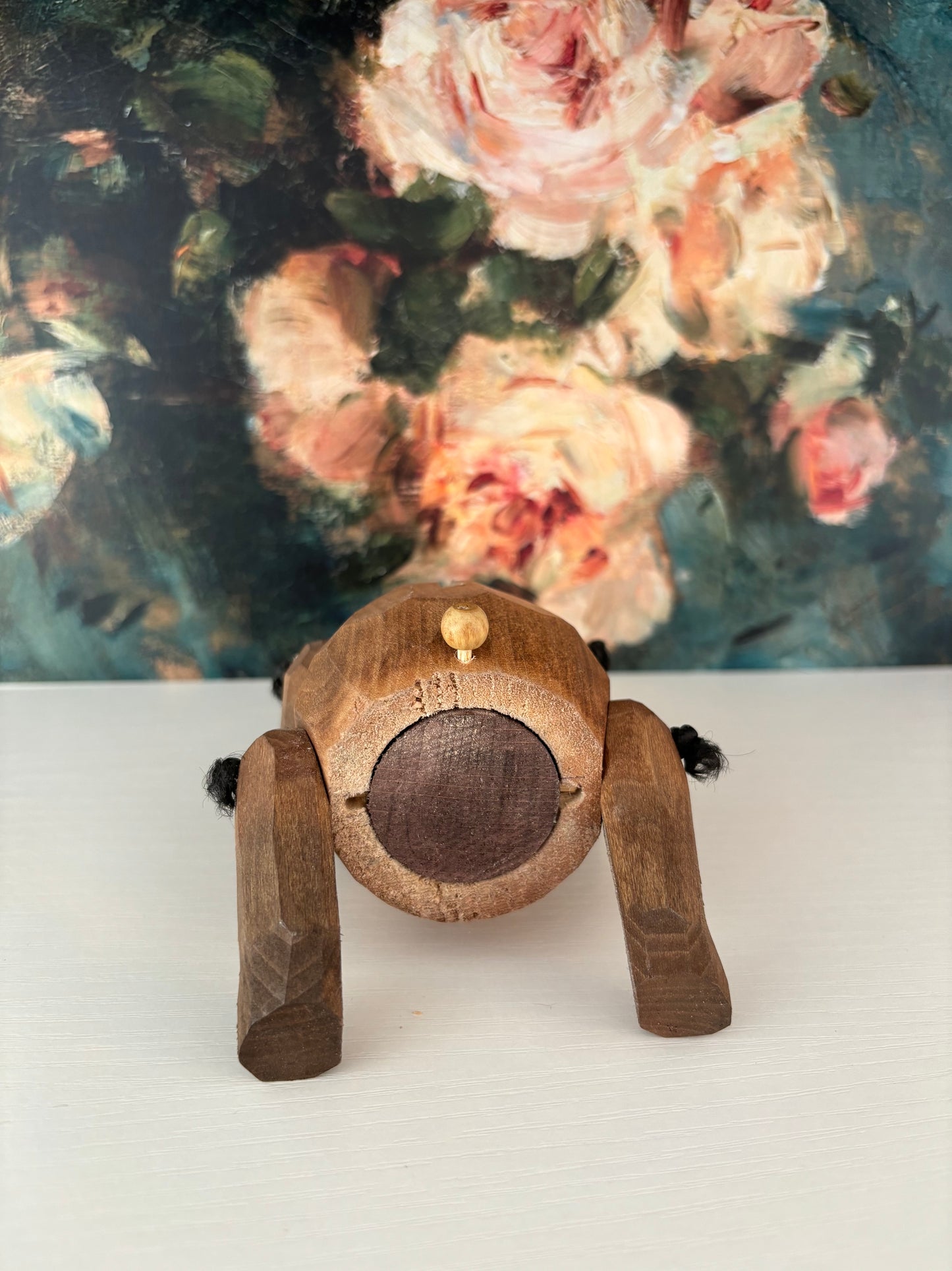 Wooden Bear Piggy Bank