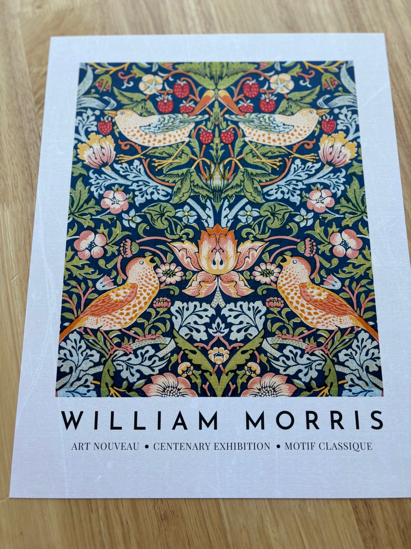 William Morris 11x14 - Strawberry Thieves