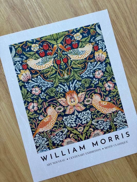 William Morris 11x14 - Strawberry Thieves