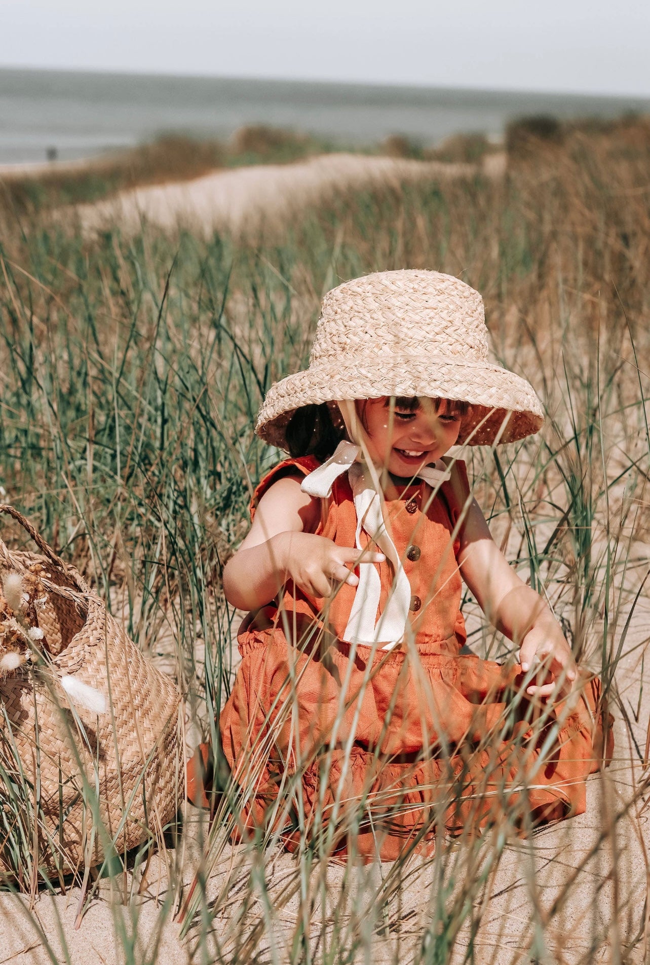 Woven Ribbon Hat