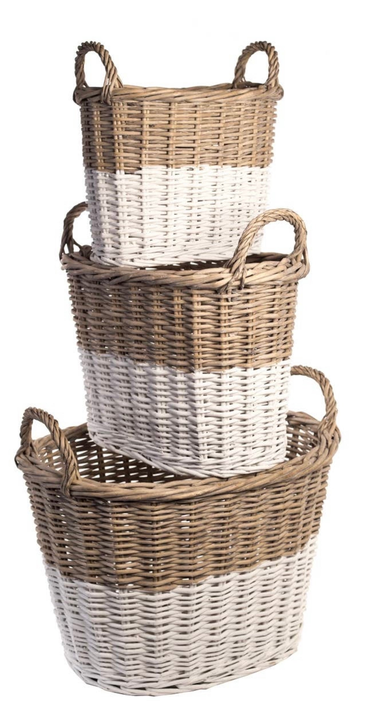 Oval Willow Basket - Large