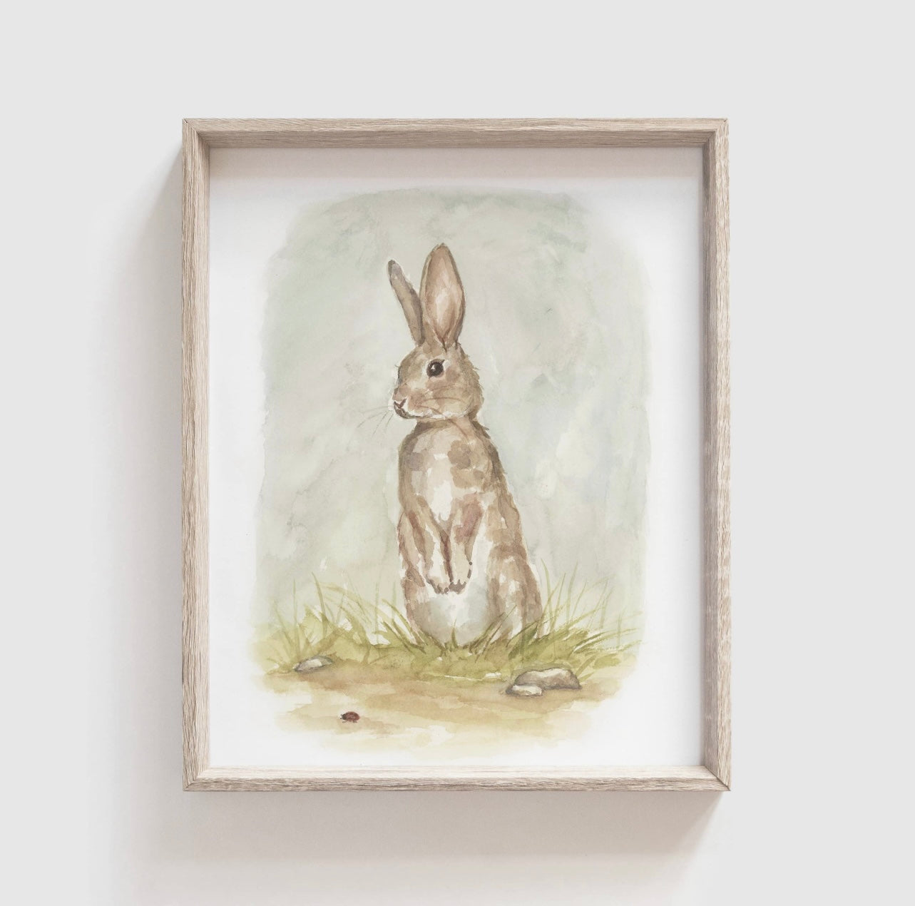 Rabbit Art Print 8X10