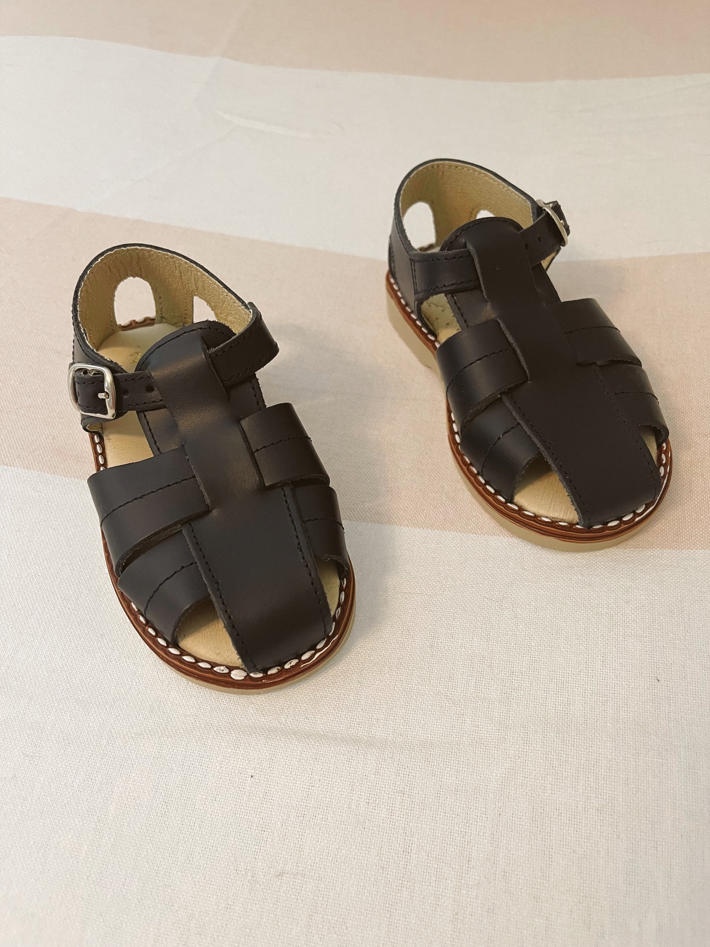 Classic Strap Sandal - Navy