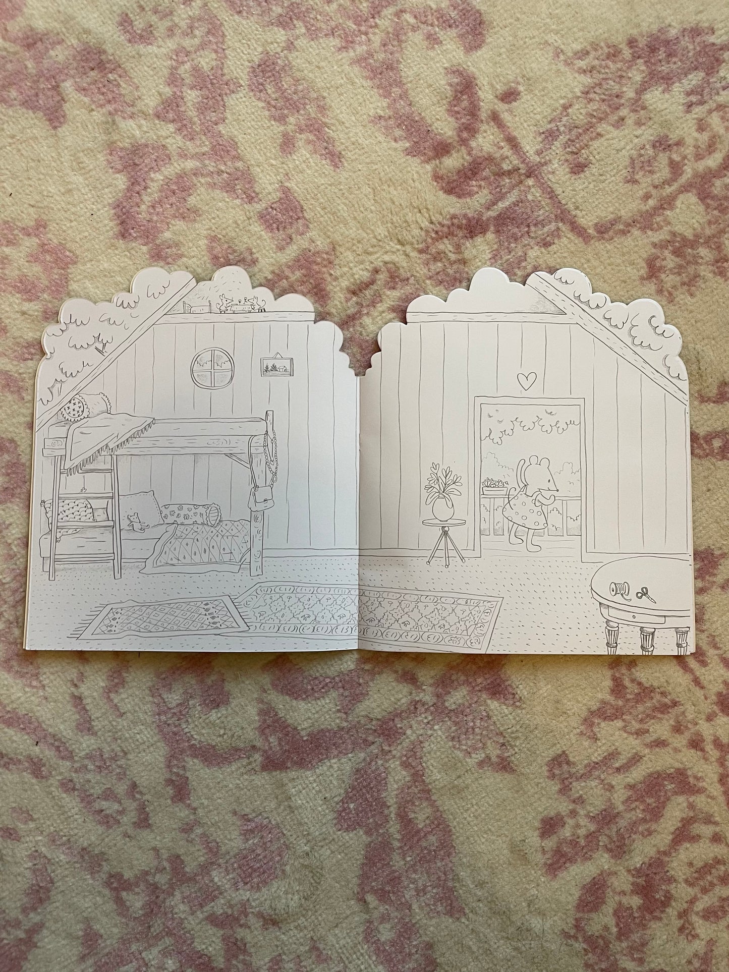 Treehouse Coloring & Sticker Book