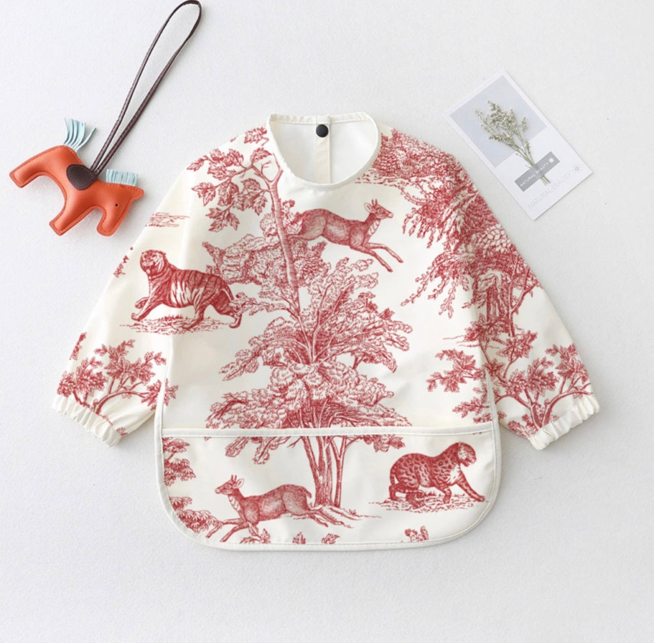 French Toile Baby Cape