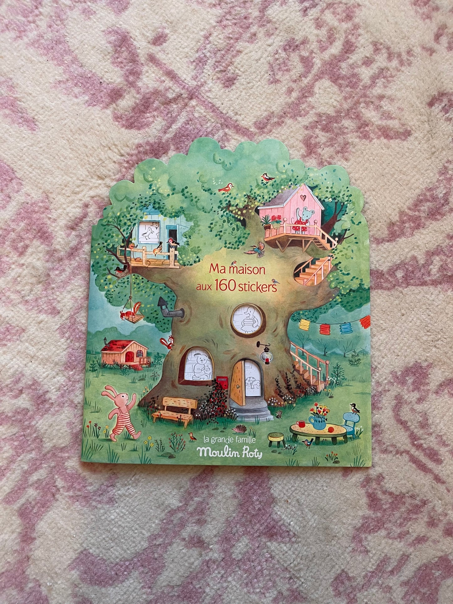 Treehouse Coloring & Sticker Book