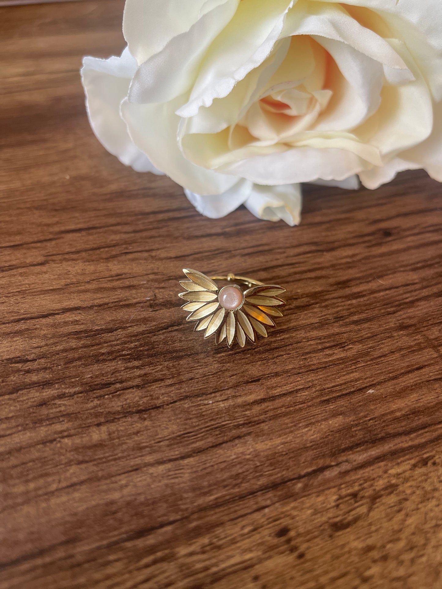 Open Flower Ring