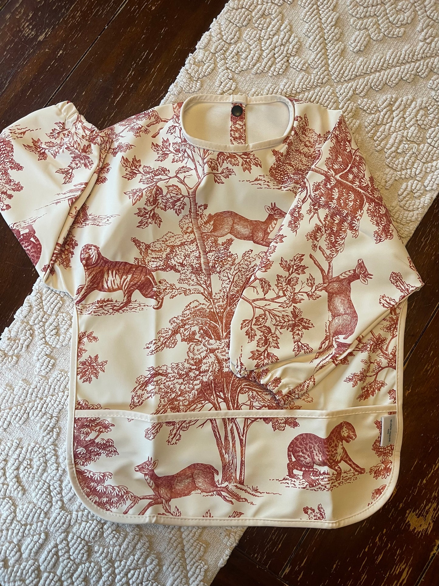 French Toile Baby Cape