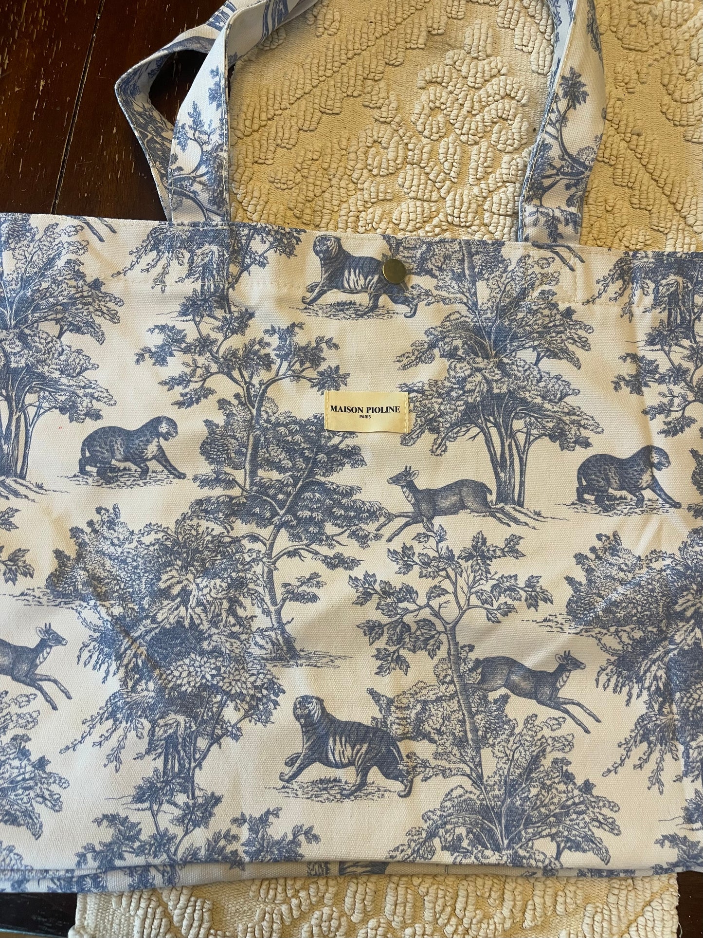 Bleu de Jouy Tote