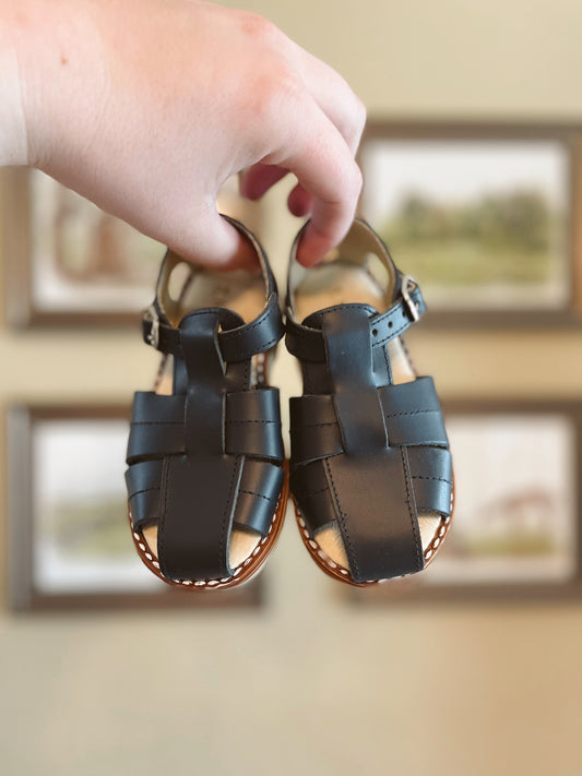 Classic Strap Sandal - Navy