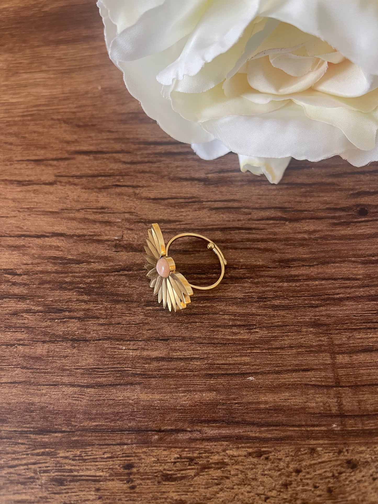 Open Flower Ring