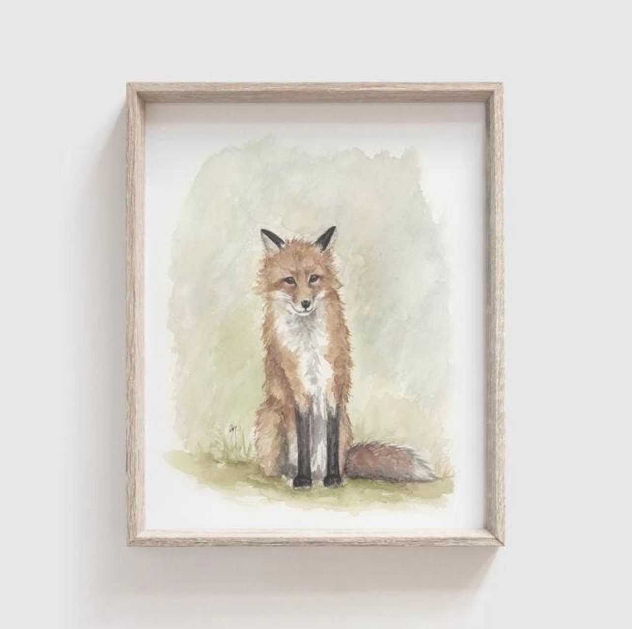 Fox Art Print 8X10